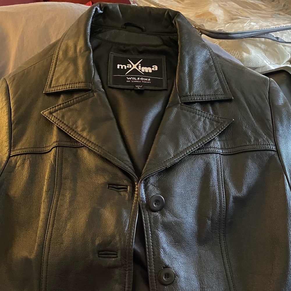 Leather jacket